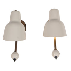 #924 Pair of Sconces by Bertil Brisborg