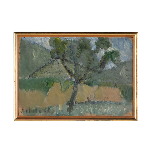 #955 Painting in Oil by Poul Ekelund