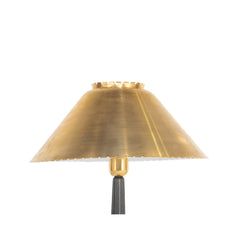 #961 Table Lamp in Brass and Wood by Hans Bergstrom