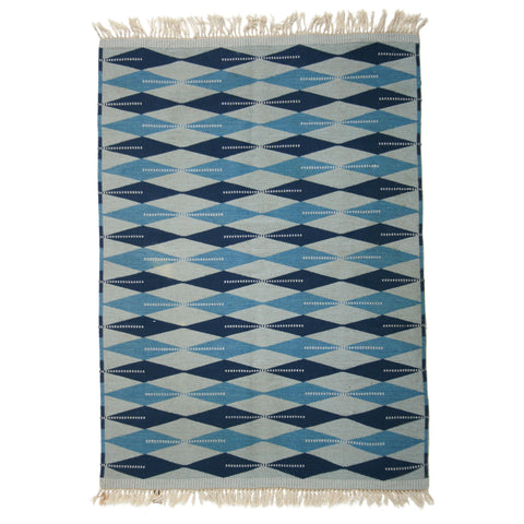 #10 Vintage Swedish Flat Weave Rug