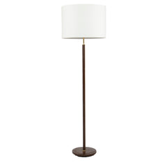 #1366 Floor Lamp Wrapped in Leather