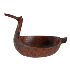 #170 Wood Bowl in the Shape of a Bird