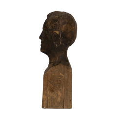 #171 Small Wooden Carved Head