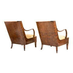 #295 Pair of Lounge Chairs by Erik Chambert