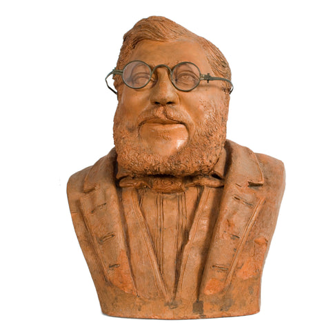 #323 French Terracotta Bust