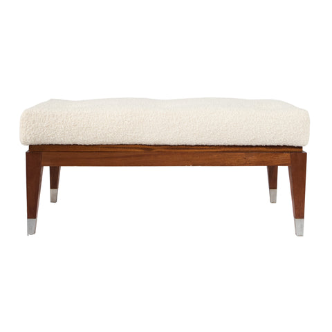 #431 Bench in Boucle Fabric