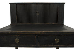 #554 Signed Gustavian Desk by Carl Lindborg