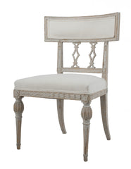 #7019 Pair of Gustavian Side Chairs by Ephraim Stahl