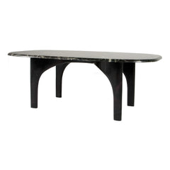 #718 Coffee Table in Rosso Levanto Marble