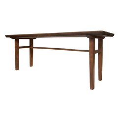 #845 Console Table in Oak