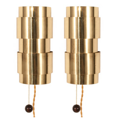 #951 Pair of Sconces in Brass by Hans Agne Jakobsson
