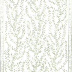 Aphrodite | Verde - Hand Printed Wallpaper