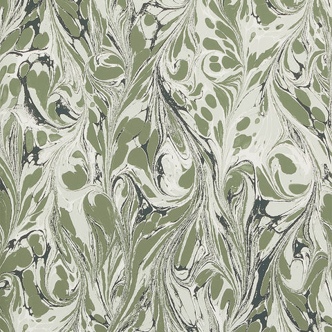 Palazzo | Verde - Hand Printed Wallpaper